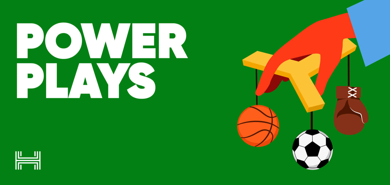 Power Plays podcast season header artwork