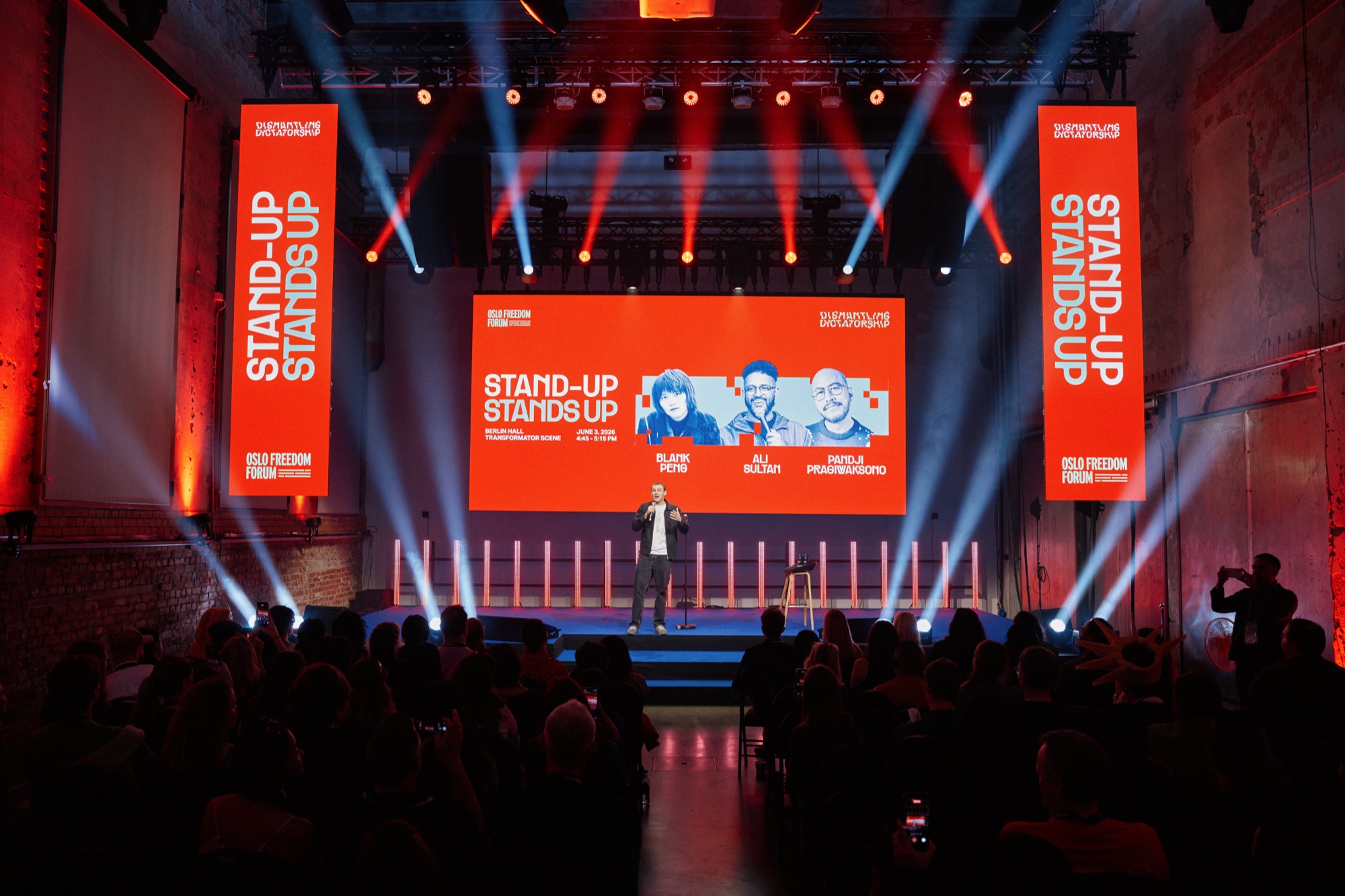 Stand-Up Stands Up live show at the Oslo Freedom Forum, photo 7